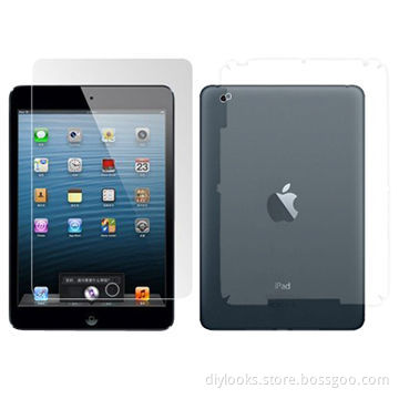 Refurbished Front + Back Full-body Screen Protectors for iPad Mini, with Scratch Card